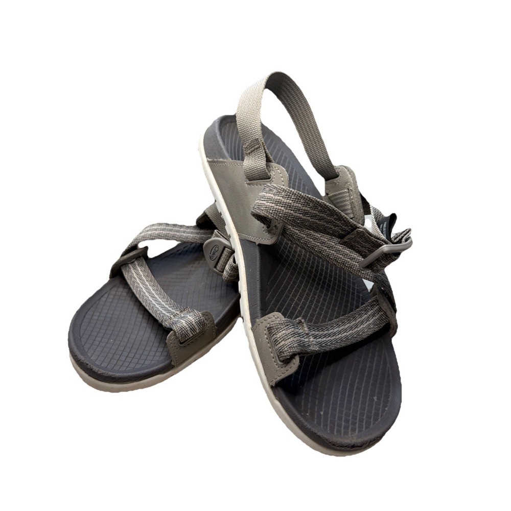 Chaco Sandals Hiking Outdoor Active Women's Size 7‎ Gray Fishing Beach Vacation
